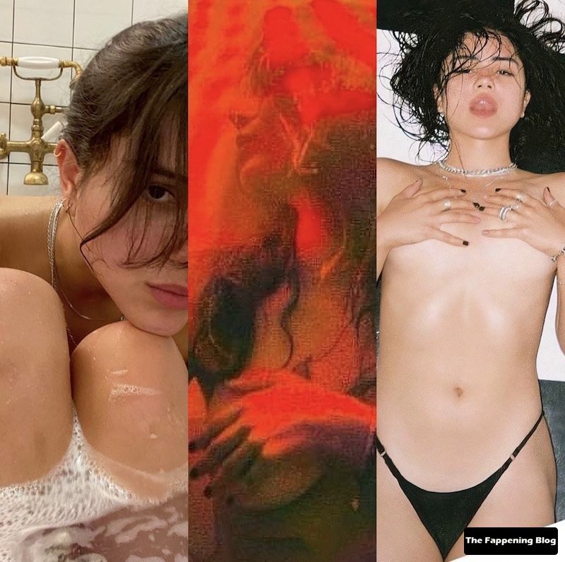 Sasha Calle Topless Collage (1 Photo)