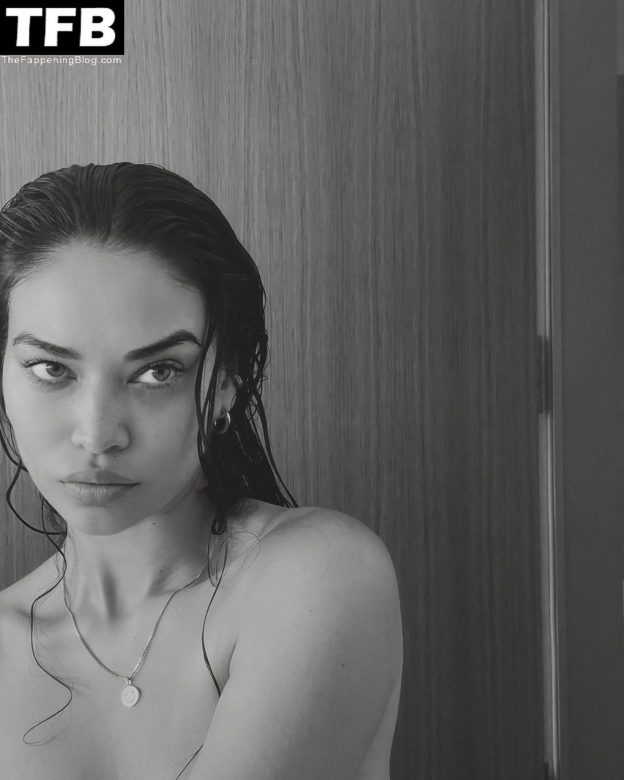 Shanina Shaik Poses Topless 6 Photos Thefappening