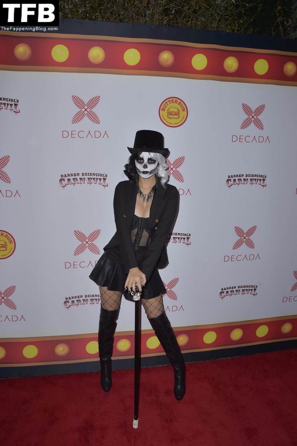 Victoria Justice is Seen at the CARN*EVIL Halloween Party in Bel Air (65 Photos)