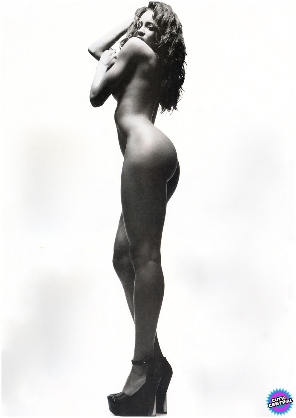 Ciara’s slightly nude. 