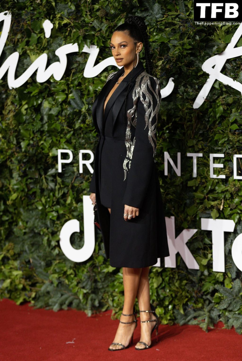Alesha Dixon Flaunts Her Sexy Legs at The Fashion Awards in London (56 Photos)