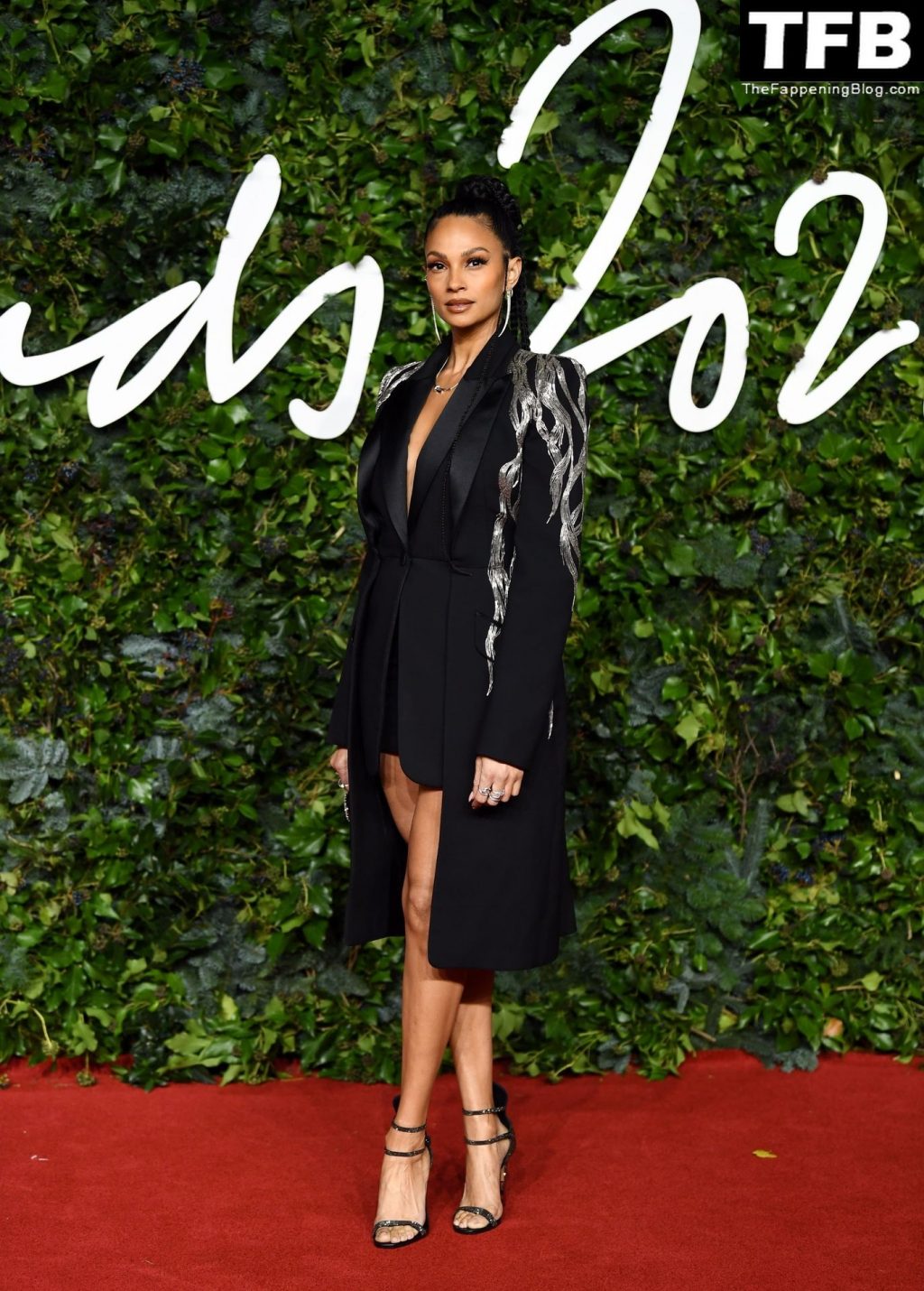 Alesha Dixon Flaunts Her Sexy Legs at The Fashion Awards in London (56 Photos)