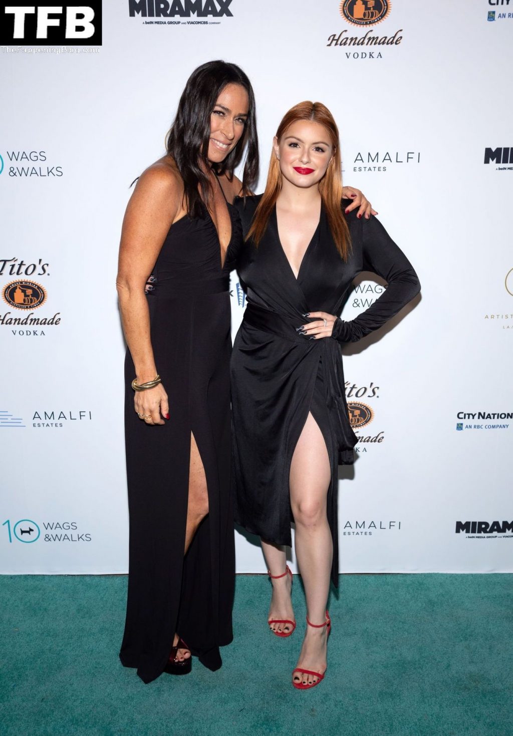 Leggy Ariel Winter Looks Sexy at the Wags &amp; Walks 10th Annual Gala in LA (20 Photos)
