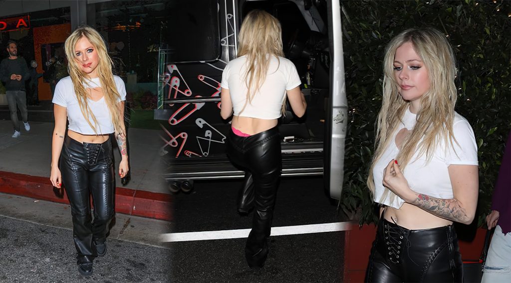 Avril Lavigne Looks Stunning Leaving Boa Steakhouse (54 Photos)