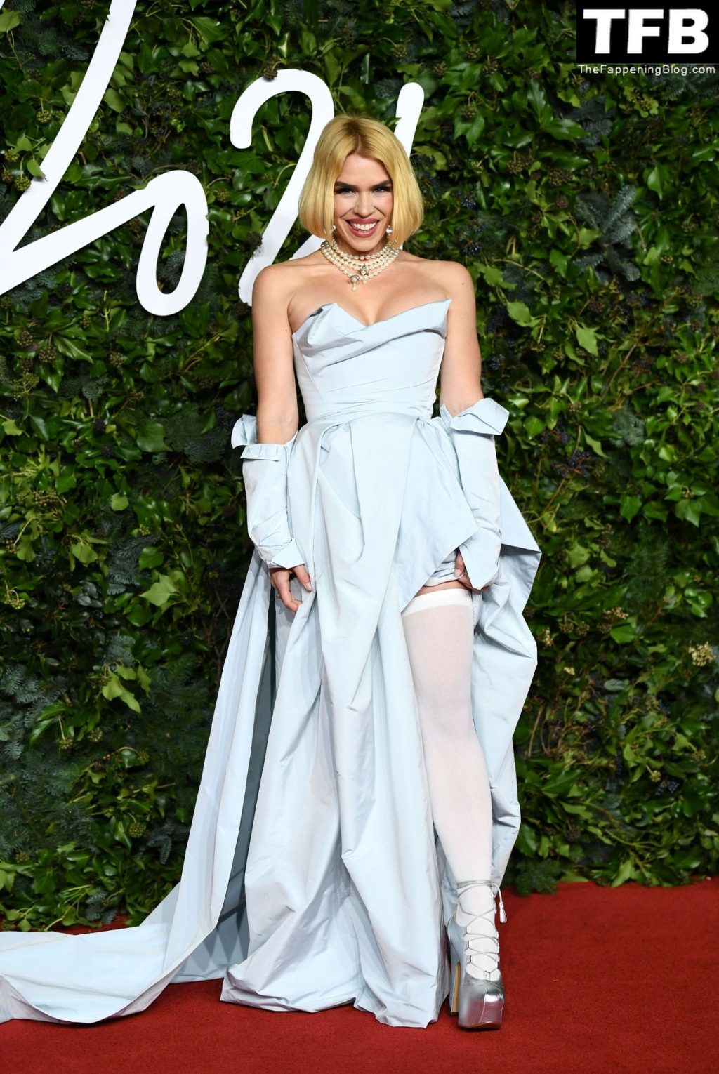 Billie Piper Puts On Busty Display at The Fashion Awards 2021 (33 Photos)