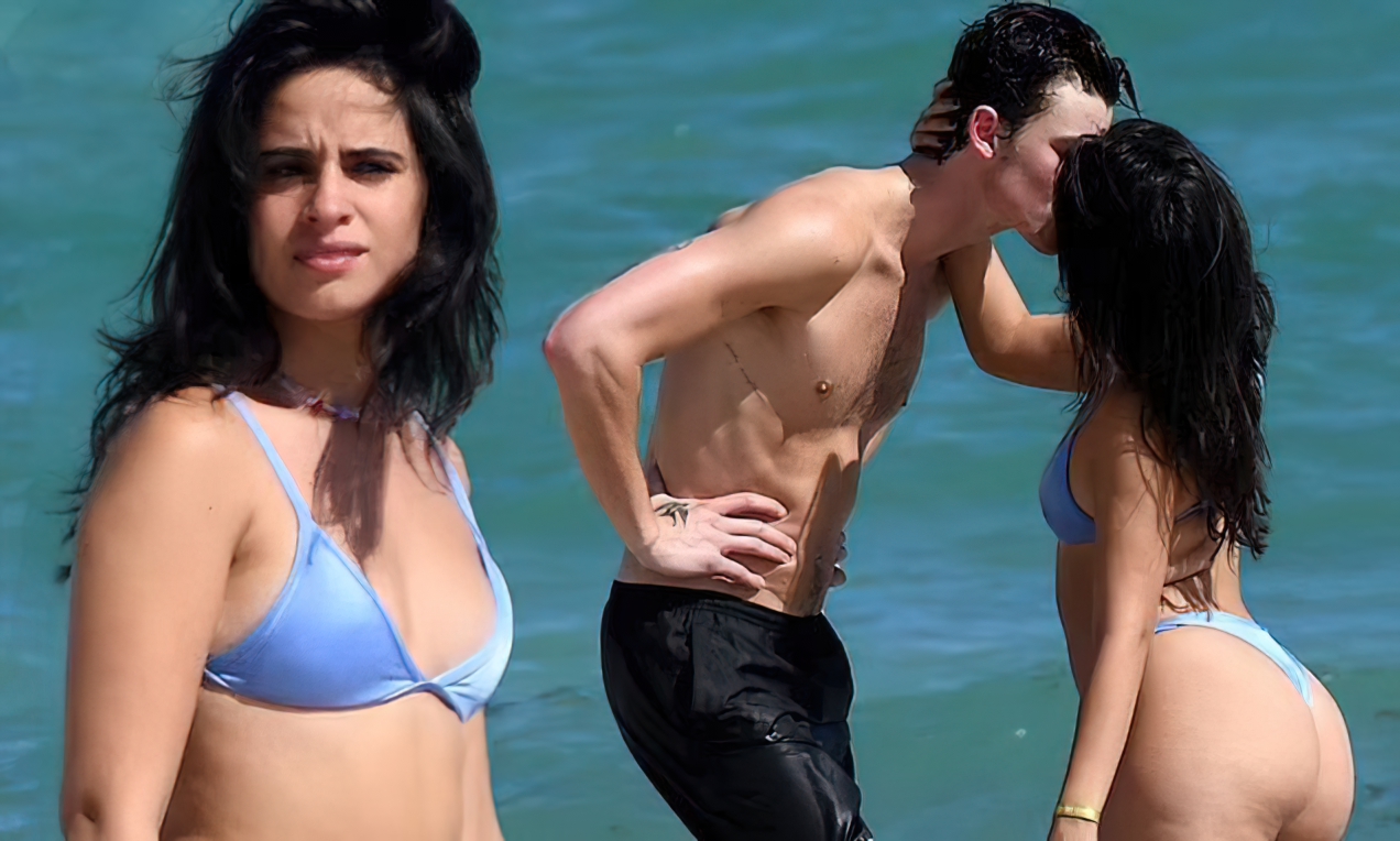 Camila Cabello & Shawn Mendes Enjoy the Beach in Miami (85 Photos) .