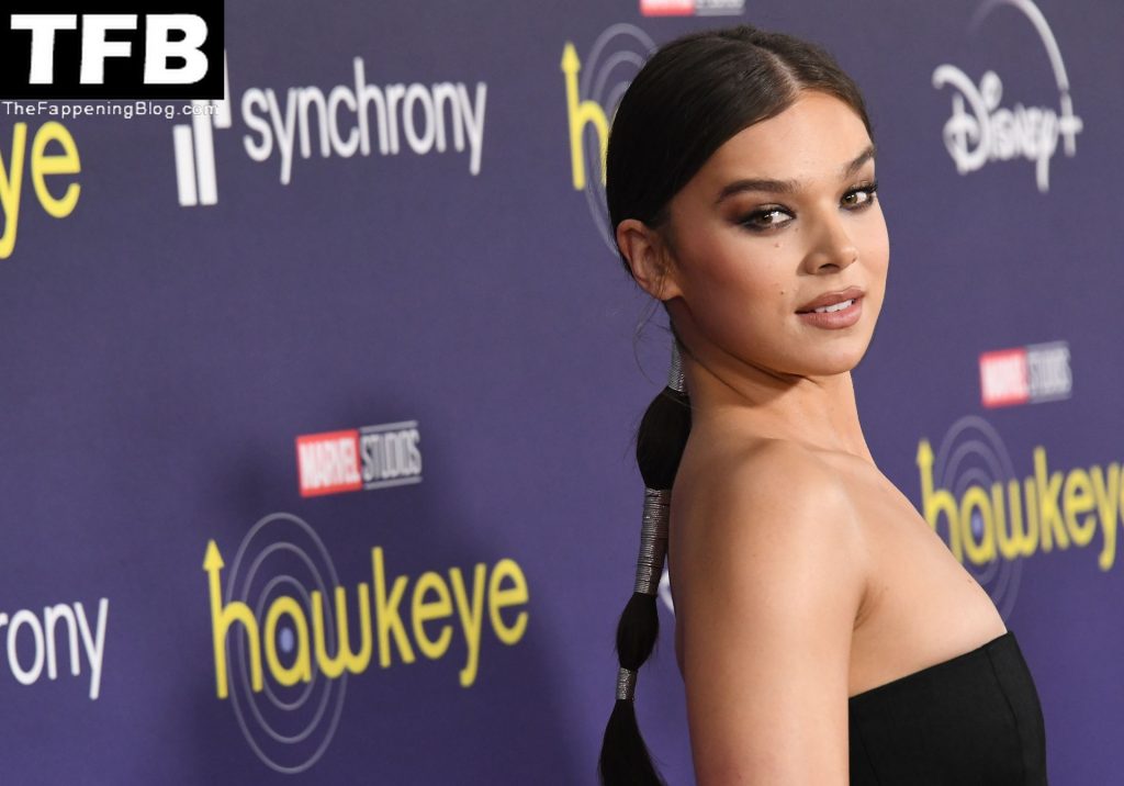 Hailee Steinfeld Looks Hot at the “Hawkeye” Los Angeles Premiere (67 Photos)