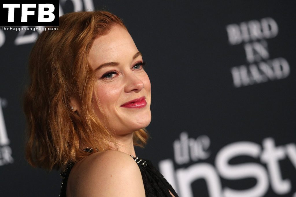 Jane Levy Poses in a See-Through Dress at the 2021 InStyle Awards At The Getty Center (11 Photos)