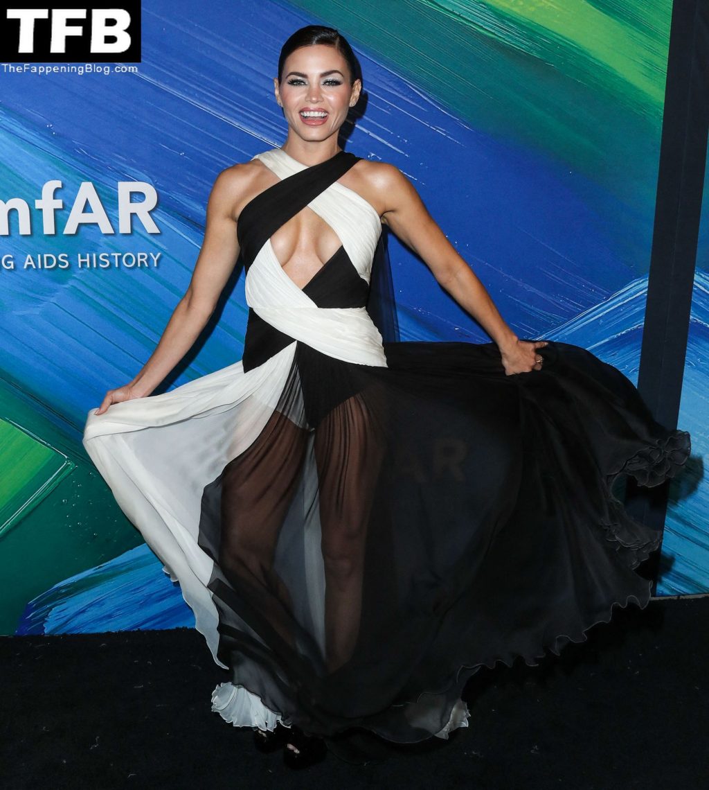 Sexy Jenna Dewan Poses at the amfAR Gala Los Angeles 2021 (96 Photos)
