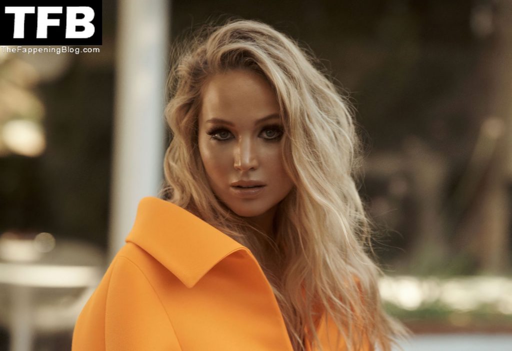Jennifer Lawrence Looks Cute in a New Shoot for Vanity Fair Magazine November 2021 Issue (Photos)