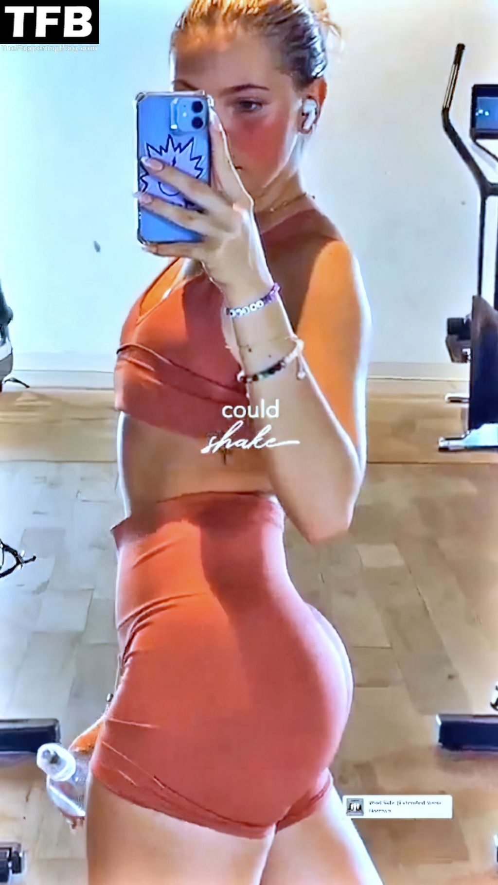 Jordyn Jones Shows Nice Cameltoe and Sexy Butt in a Gym (12 Pics + Video)
