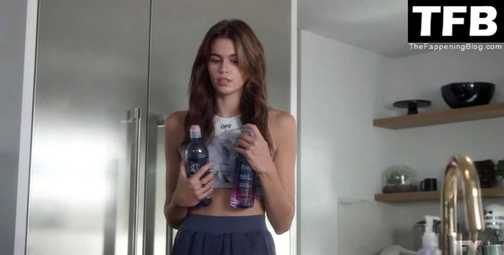 Kaia Gerber Steams Up the Screen as She Strips Naked for the Sex Scene on Premiere Episode of American Horror Story: Double Feature Death Valley (34 Pics)