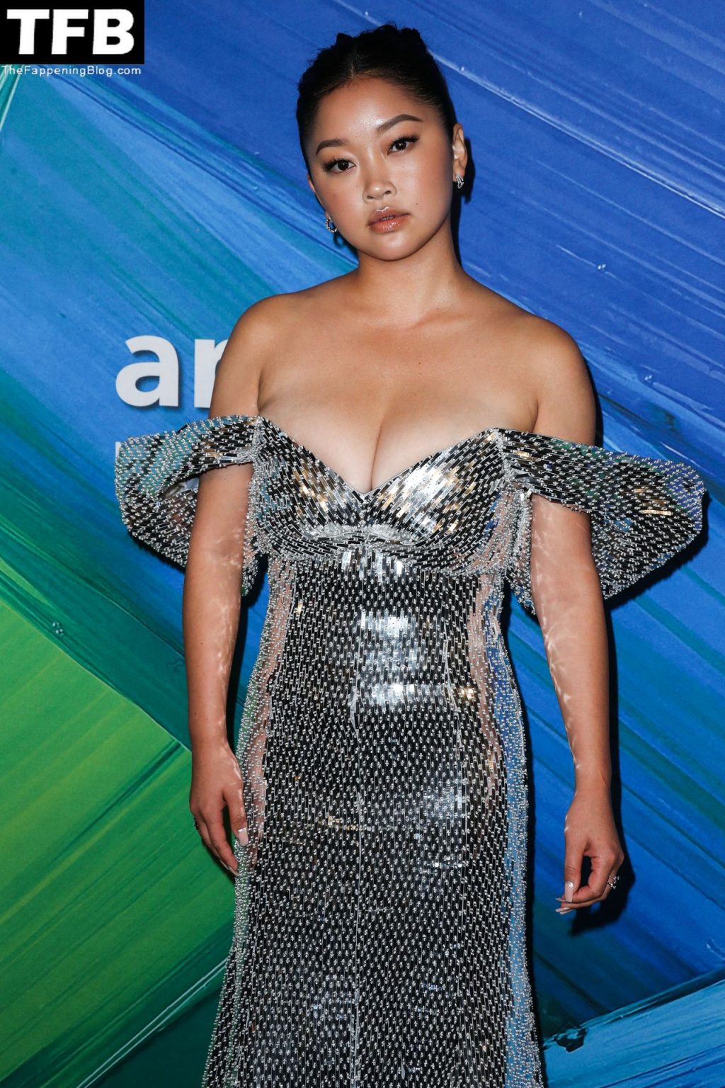 Lana Condor Displays Her Sexy Big Boobs at the amfAR Gala (115 Photos)
