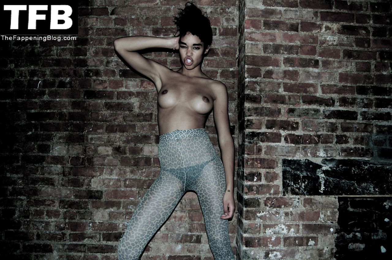 Check out Laura Harrier’s nude photos from unknown erotic shoots, showing h...