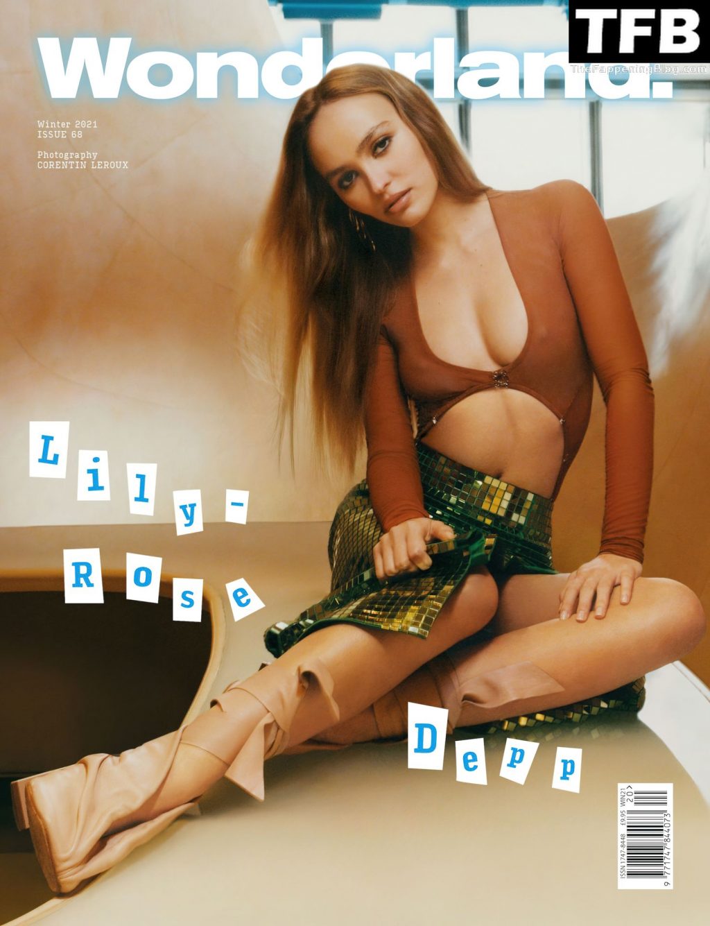 Lily-Rose Depp Shows Off Her Beautiful Body For Wonderland Magazine Winter 2021 Issue (9 Photos)