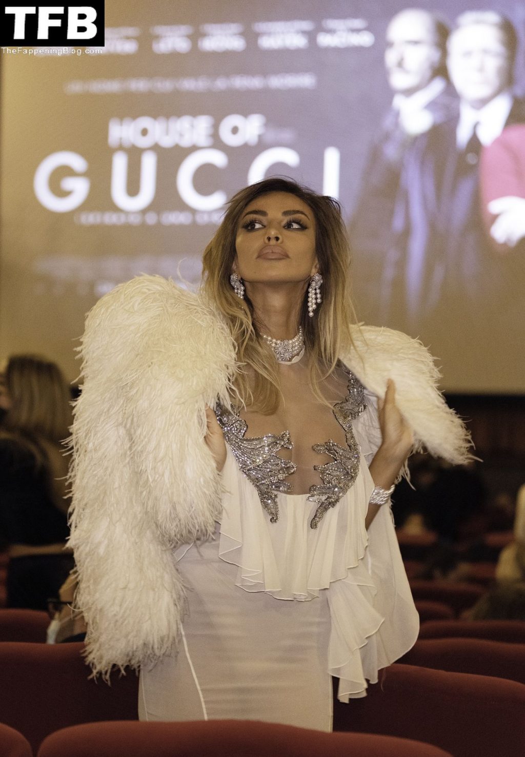 Madalina Ghenea Looks Stunning at the Premiere ‘House of Gucci’ (82 Photos)
