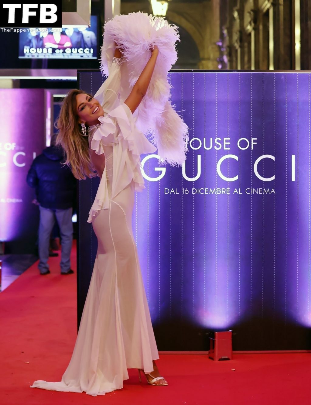 Madalina Ghenea Looks Stunning at the Premiere ‘House of Gucci’ (82 Photos)