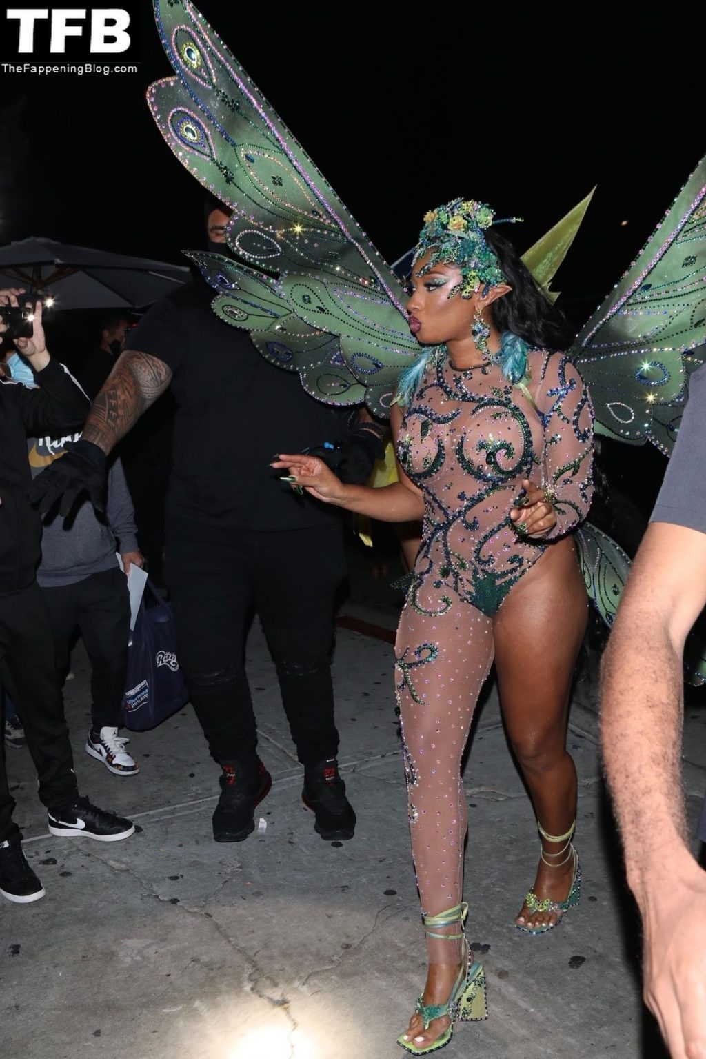 Megan Thee Stallion is Dressed to Impress at her Halloween Party in Los Angeles (48 Photos)