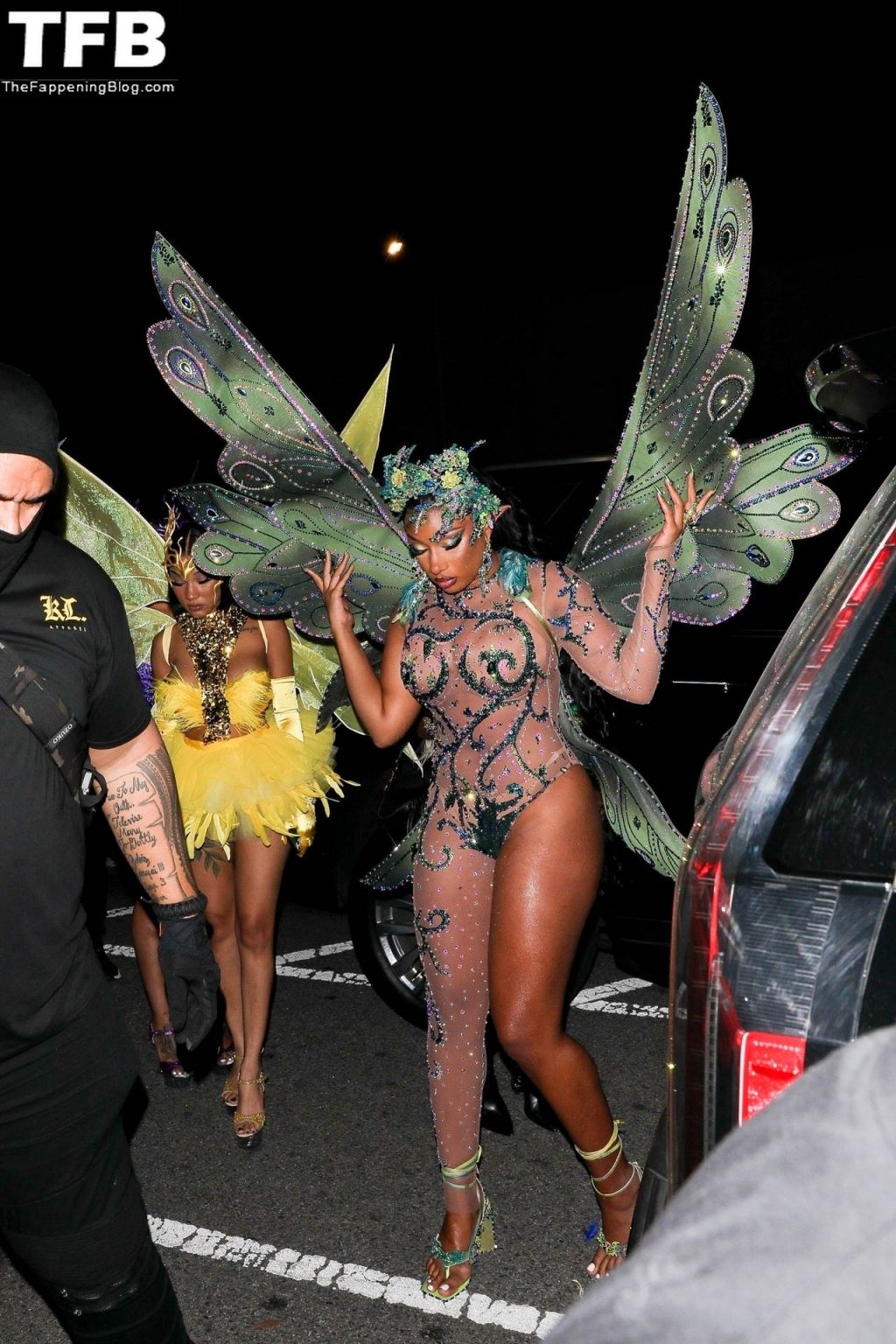 Megan Thee Stallion is Dressed to Impress at her Halloween Party in Los Angeles (48 Photos)
