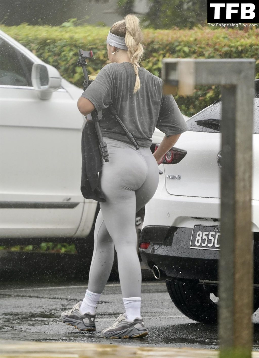 Tammy Hembrow Shows Off Her Fit Booty and Cameltoe in Brisbane (16 Photos)