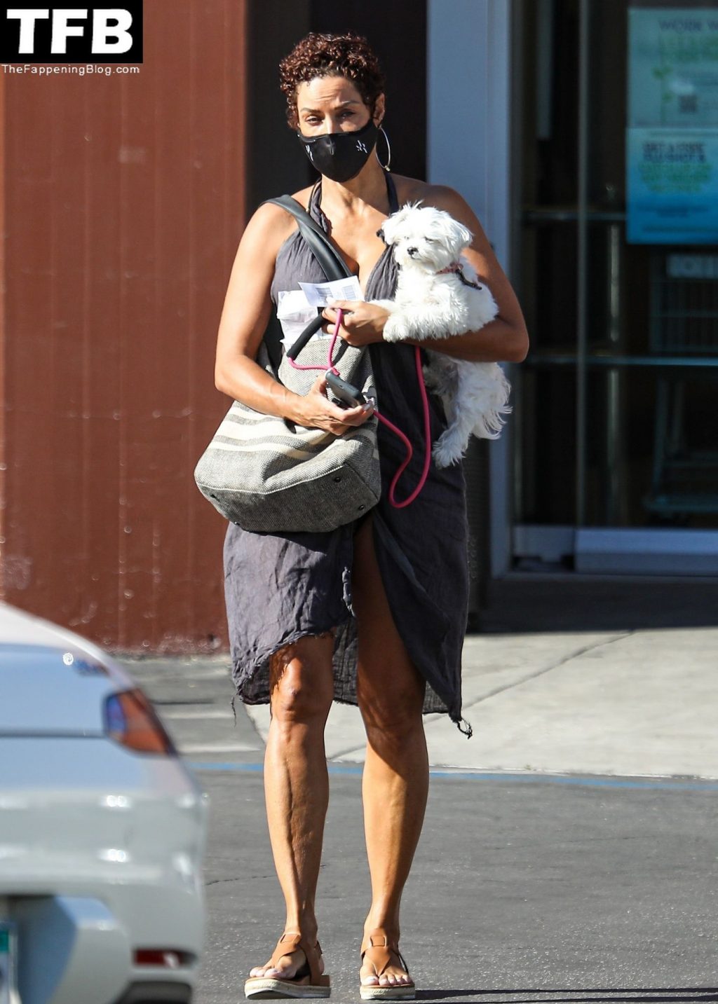 Nicole Murphy Takes Her Dog to the Pet Store For a Few Essentials (36 Photos)