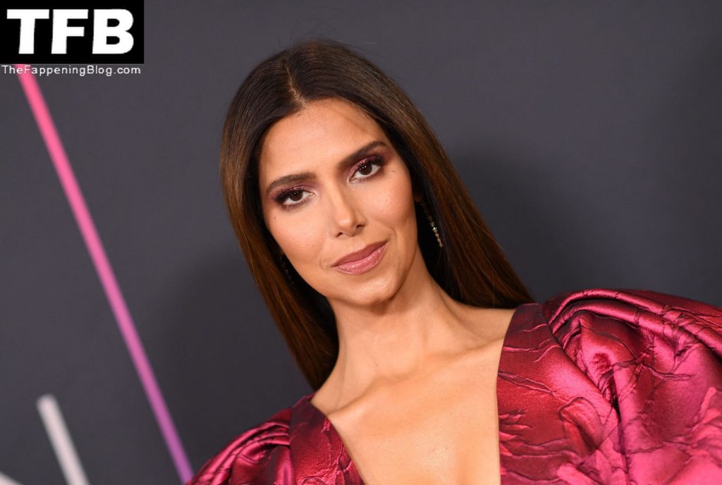 Roselyn Sanchez Flaunts Her Sexy Tits at the 2021 Latin Recording Academy Person of the Year Gala (7 Photos)