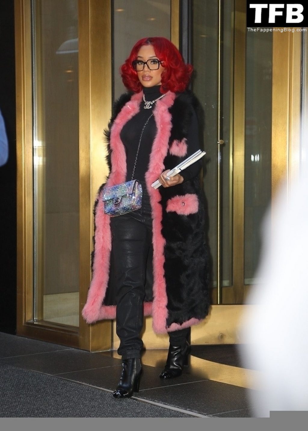 Saweetie is Seen Leaving Her Hotel Ahead of SNL Rehearsals (23 Photos)