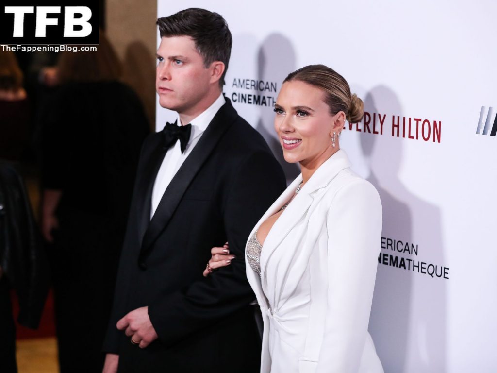Scarlett Johansson Shows Off Her Sexy Tits at the 35th Annual American Cinematheque Awards (151 Photos)