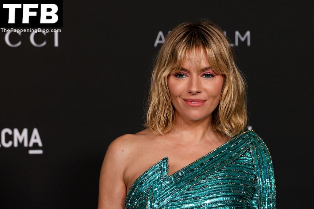 Sienna Miller Flaunts Her Sexy Legs at the 10th Annual LACMA ART+FILM Gala (27 Photos)
