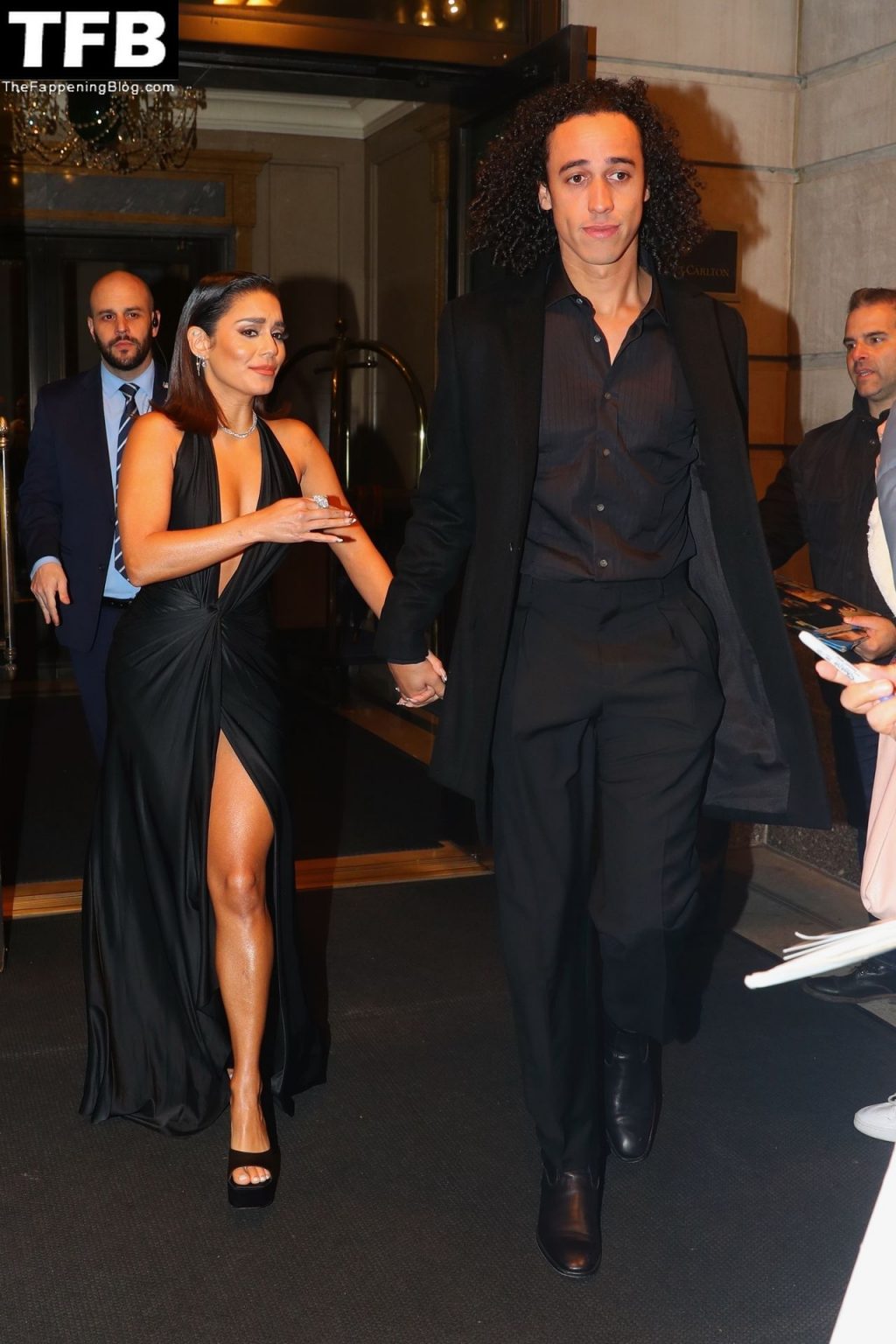 Vanessa Hudgens Looks Hot in a Black Dress in New York City (20 Photos)