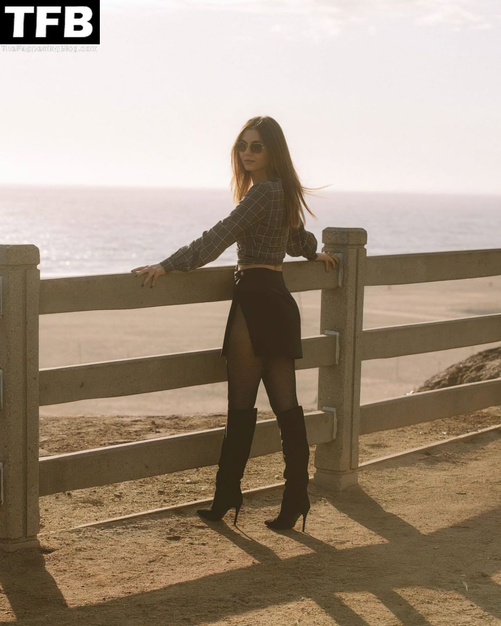 Victoria Justice Poses in Boots and Stockings in a New Shoot by Ned Simes (12 Photos)