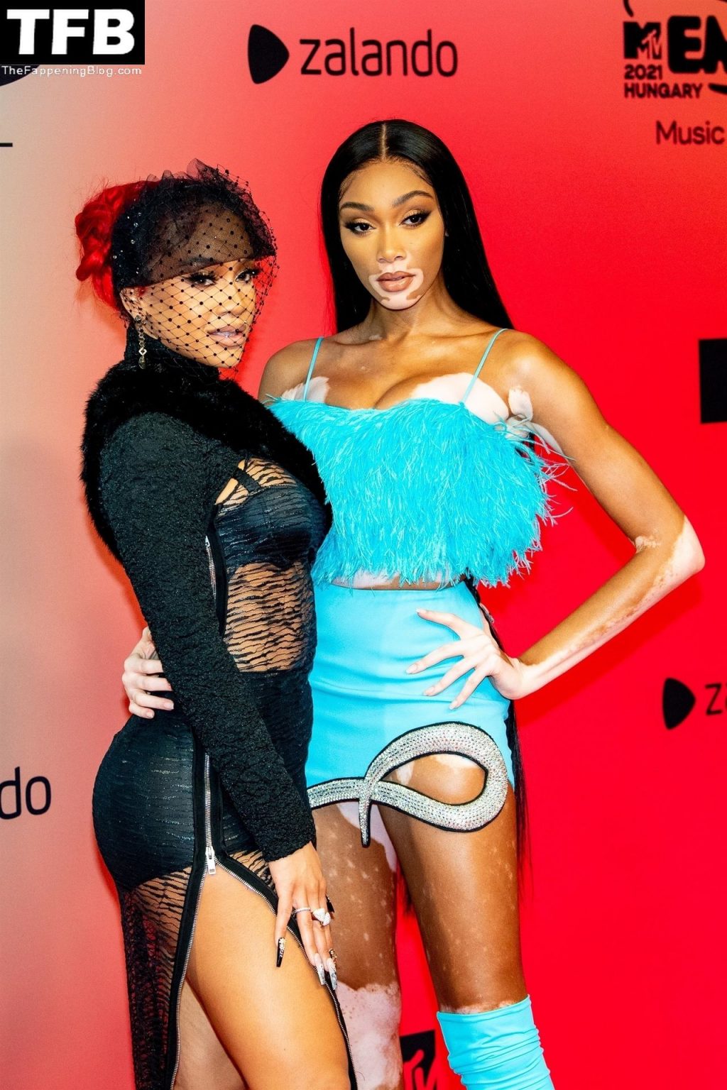 Winnie Harlow Looks Hot at the MTV Europe Music Awards in Budapest (61 Photos)