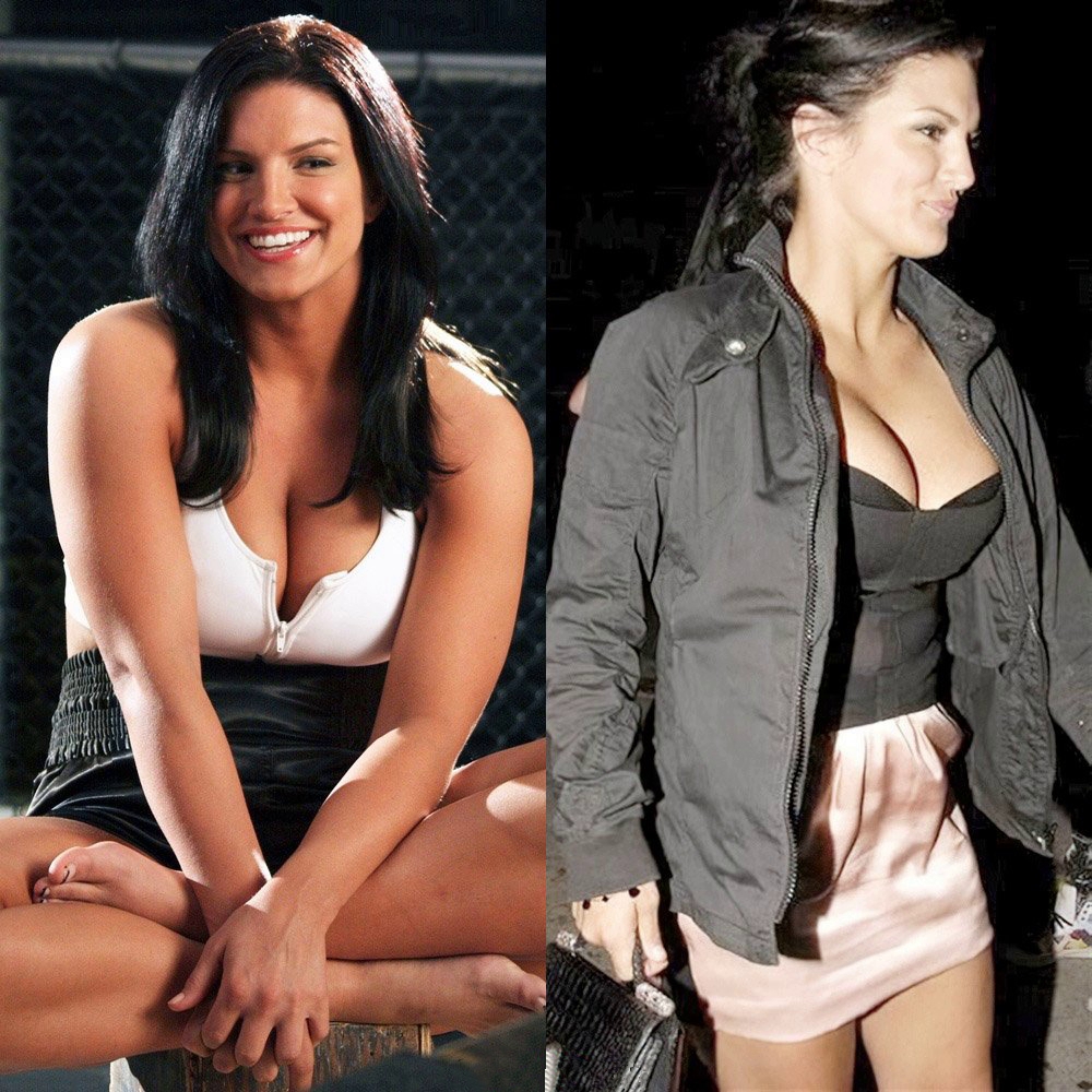 Gina carano в купальнике