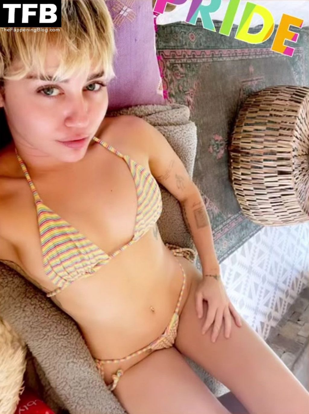 Miley Cyrus Sexy &amp; Topless (27 Photos)