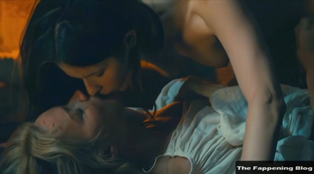 Virginie Efira &amp; Daphne Patakia Nude – Benedetta (15 Pics + Lesbian Sex Video Scene)
