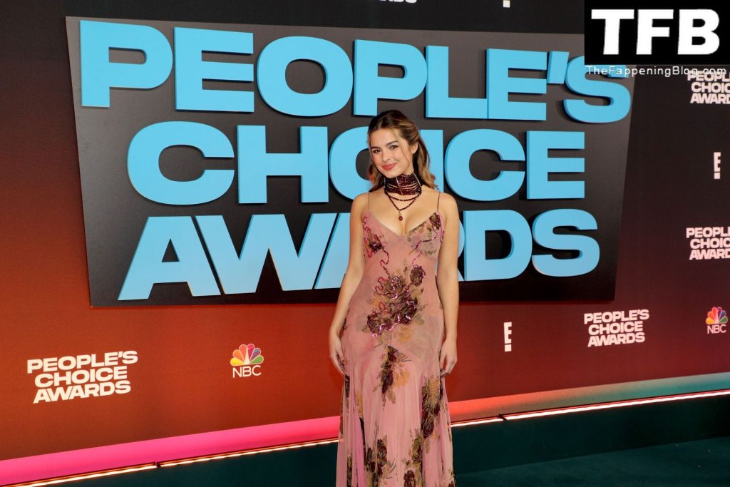 Addison Rae Looks Stunning on the Red Carpet at the 47th People’s Choice Awards (26 Photos)