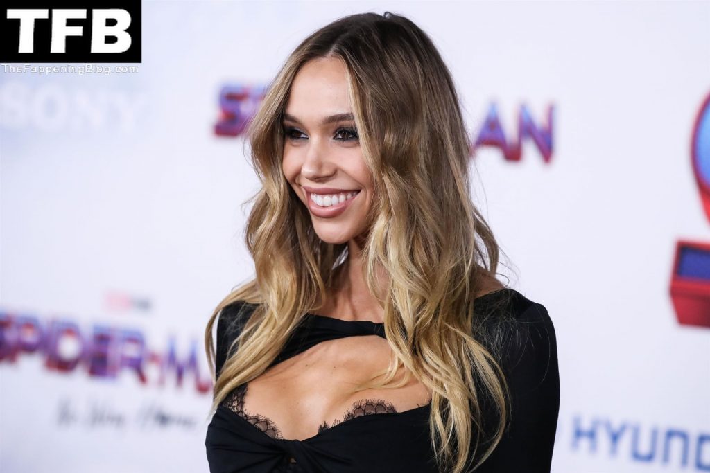 Alexis Ren Stuns on the Red Carpet at the LA Premiere of “Spider-Man: No Way Home” (63 New Photos)