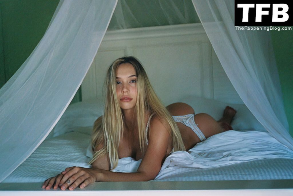 Alexis Ren Shows Off Her Stunning Nude Body in a Hot Shoot by Marco Glaviano (15 Photos)