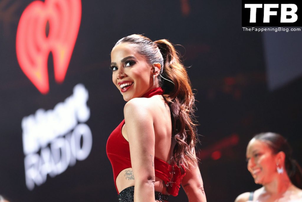 Anitta Flaunts Her Sexy Tits as She Performs at iHeartRadio 102.7 KIIS FM’s Jingle Ball 2021 (28 Photos)