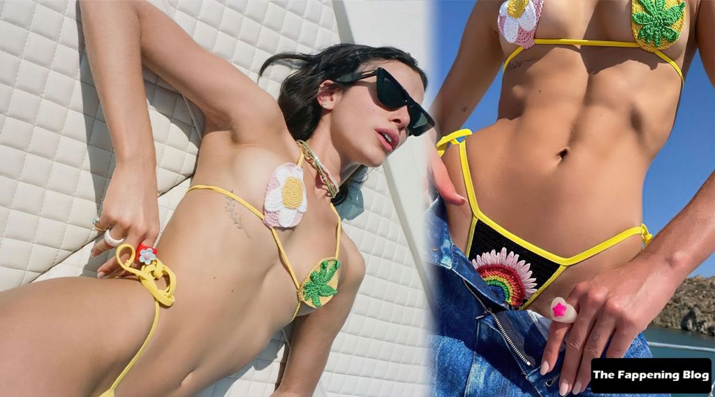 Bruna Marquezine Displays Her Beautiful Figure in a Tiny Bikini (9 Photos)