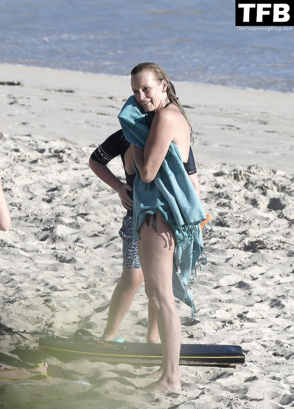 Estelle Lefebure Shows Off Her Incredible Physique on the Beach in St Barts (53 Photos)
