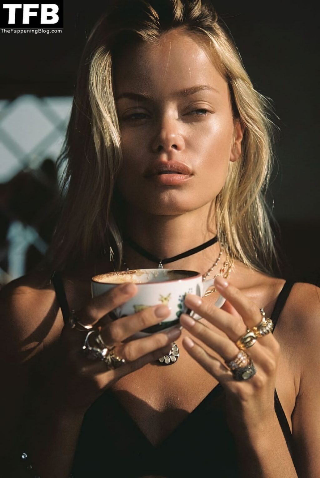 Frida Aasen Displays Her Gorgeous Figure in Skimpy Lingerie for Vanessa Moody 2021 Campaign (31 Photos)