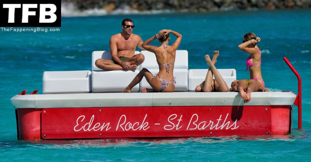 Frida Aasen &amp; Tommy Chabria Enjoy Their Vacations in St Barts (43 Photos)