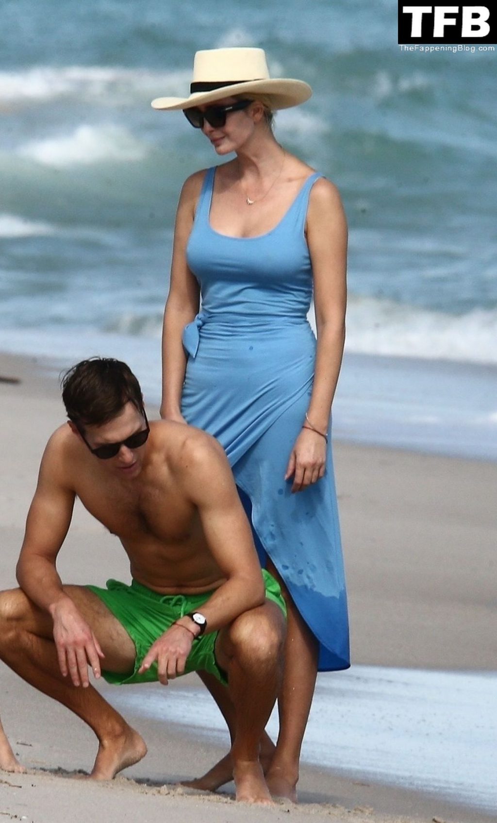 Ivanka Trump &amp; Jared Kushner Do Sunday at the Beach (68 Photos)