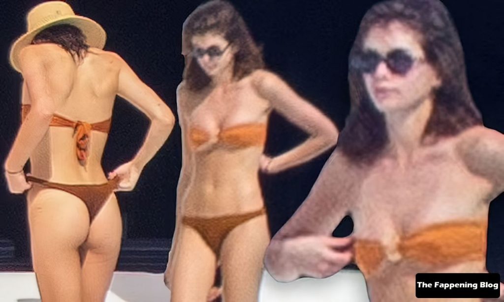 Kaia Gerber Looks Sexy in a Tiny Orange Thong Bikini in Los Cabos (16 Photos)