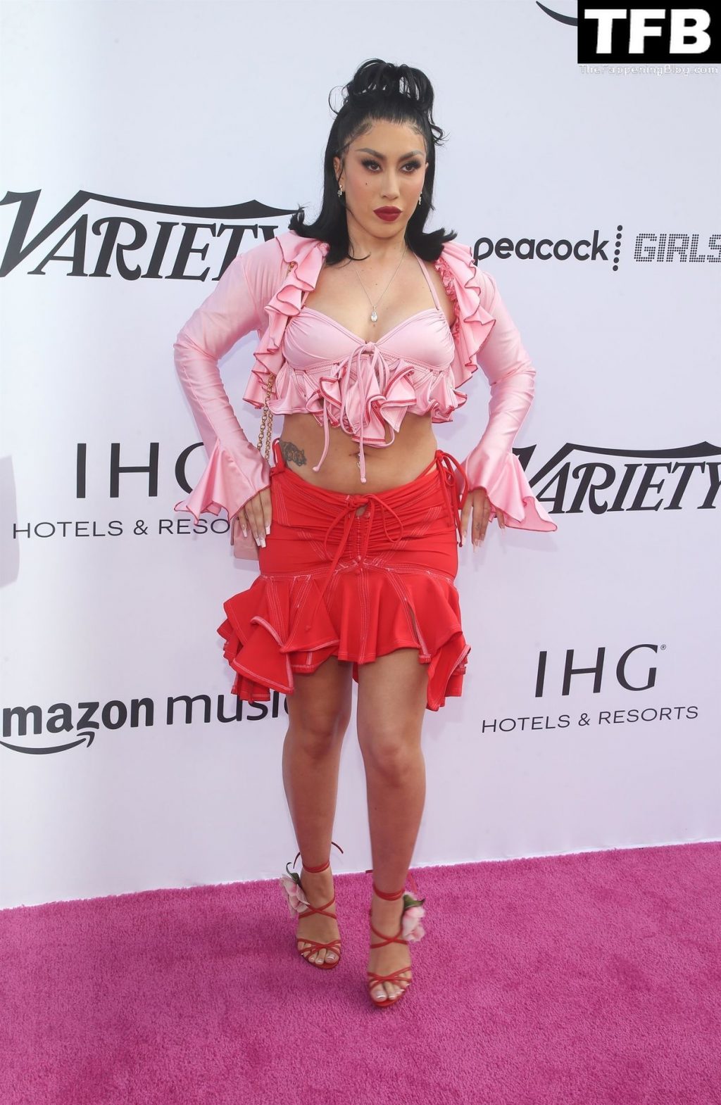 Kali Uchis Flaunts Her Sexy Tits &amp; Legs at the 2021 Variety Hitmakers Brunch in LA (62 Photos)