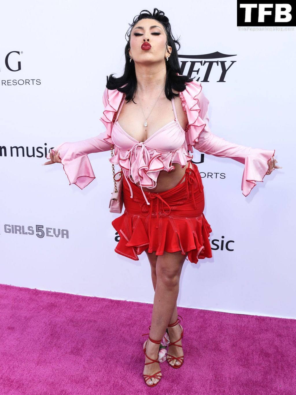 Kali Uchis Flaunts Her Sexy Tits &amp; Legs at the 2021 Variety Hitmakers Brunch in LA (62 Photos)