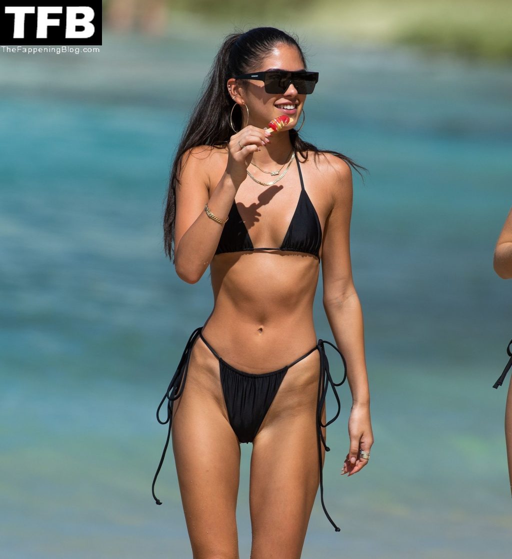 Kim Turnbull Gets the Temperatures Soaring in Her Skimpy Bikini in Barbados (49 Photos)