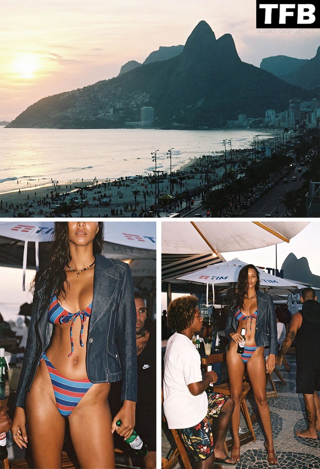 Lais Ribeiro Flaunts Her Natural Breasts &amp; Tight Ass in a New “Born in Brazil” Shoot (24 Photos)