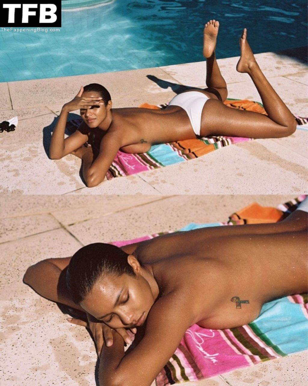 Lais Ribeiro Sexy &amp; Topless – Bambaswim Campaign (11 Photos)